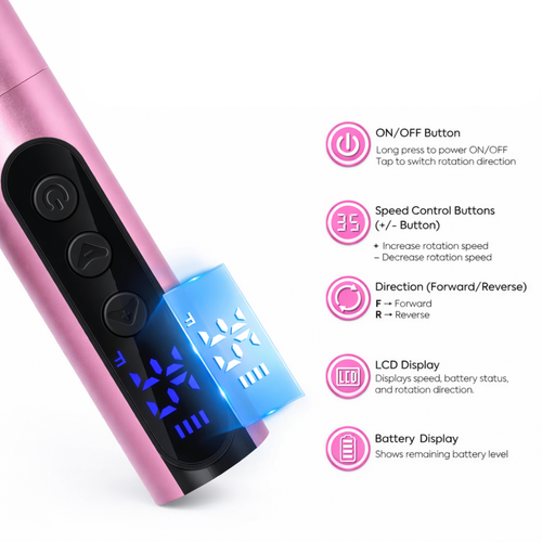 Broca Portátil 35000 Rotações