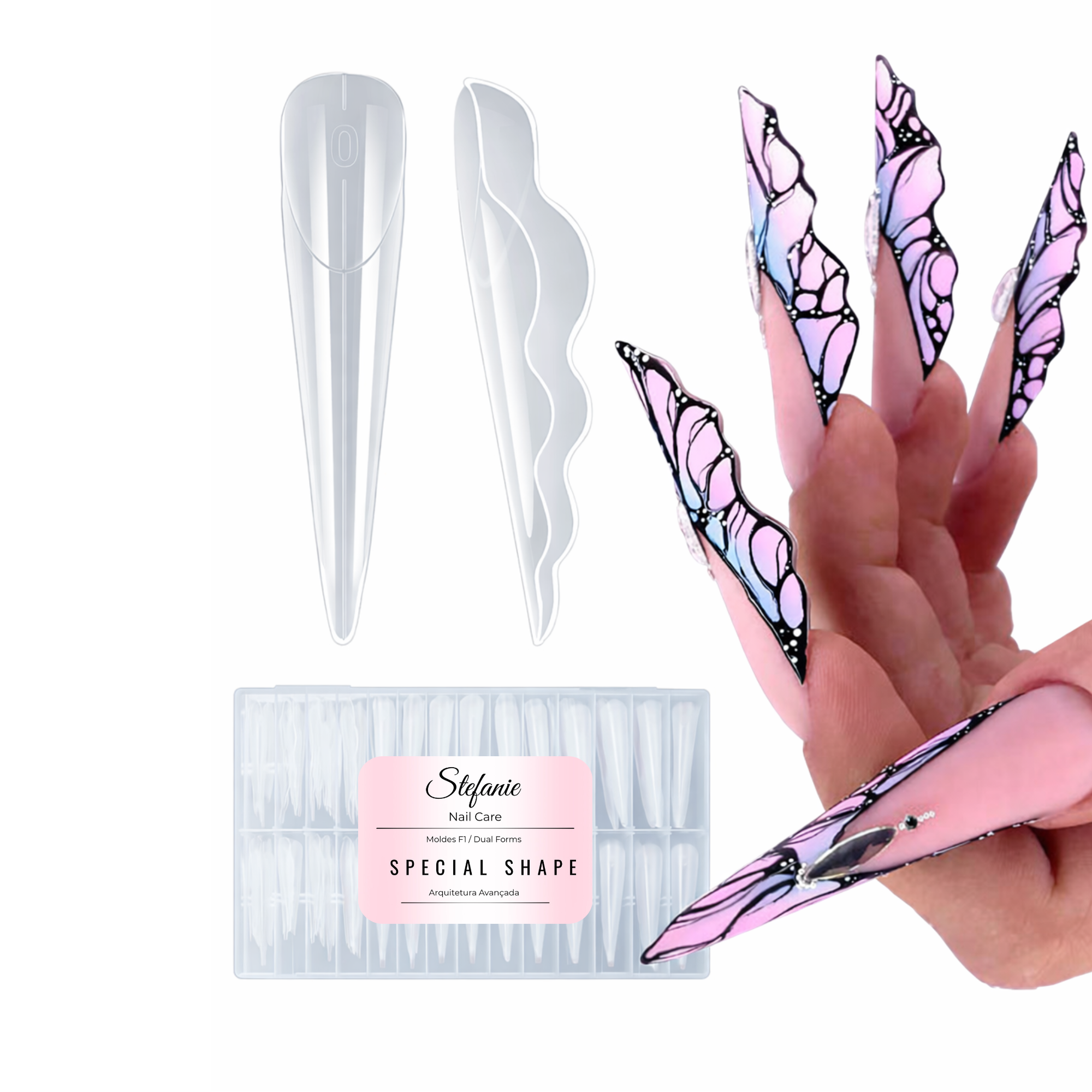 Molde F1 Butterfly Shape