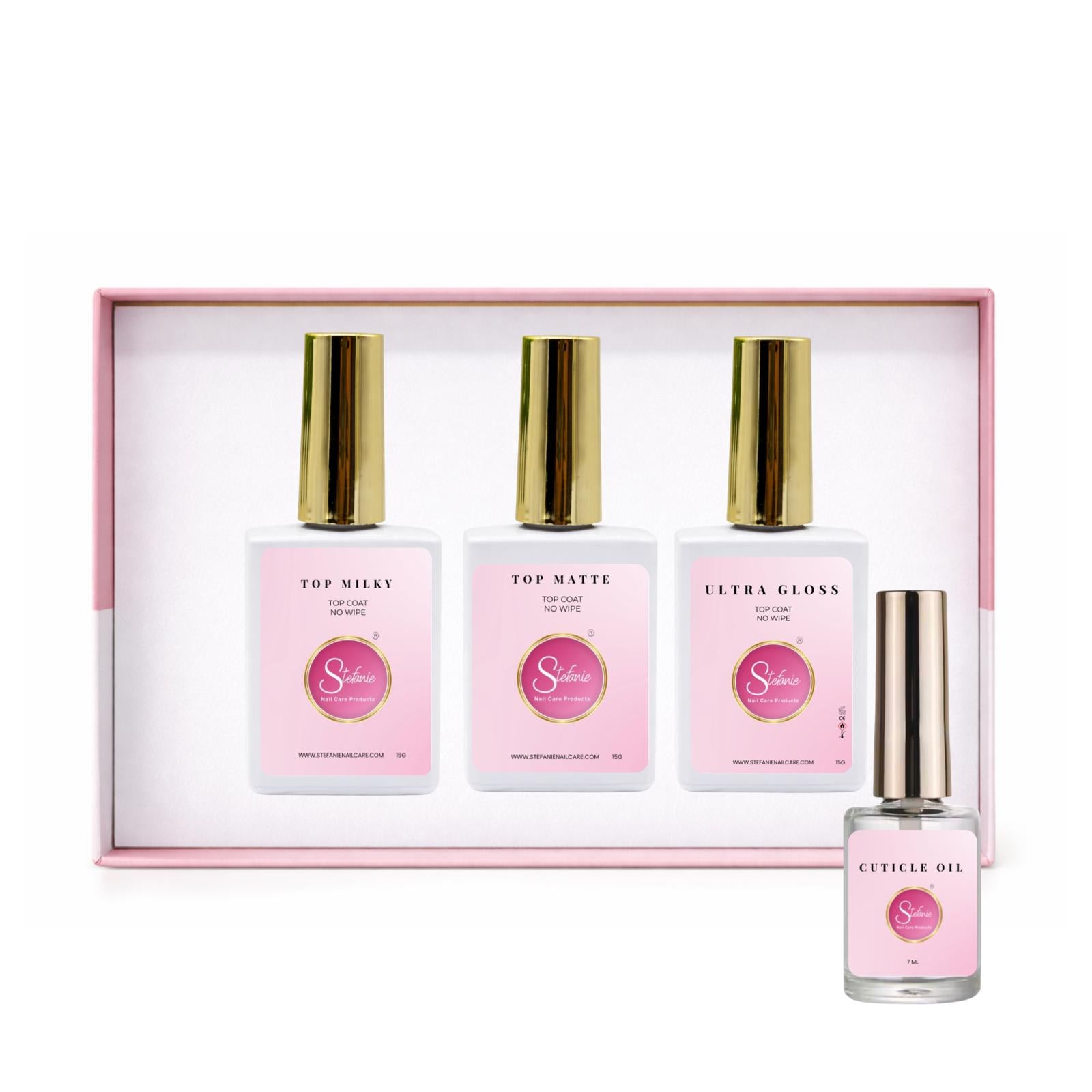 Kit Top Coat + Óleo de Cutículas